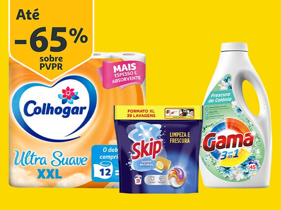 Campanha Limpeza e Cuidado do Lar Auchan