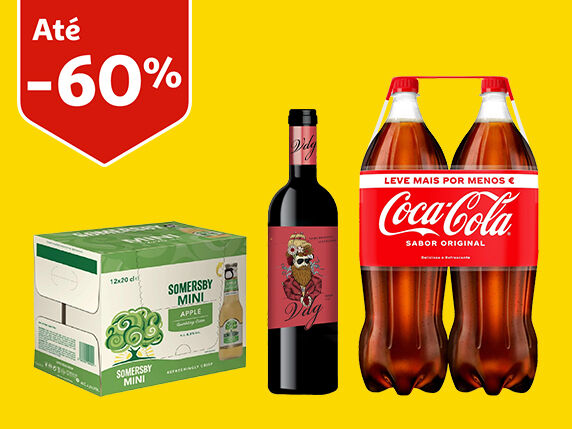 Campanha bebidas Auchan