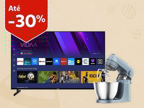 Campanha P&aacute;scoa Tecnologia e Eletrodom&eacute;sticos Auchan