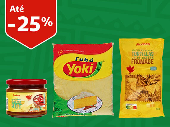 Campanha Sabores do Brasil e M&eacute;xico Auchan
