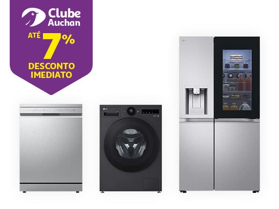 Campanha Grandes Eletrodom&eacute;sticos LG Auchan