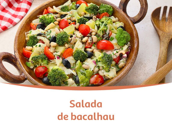 Salada de bacalhau