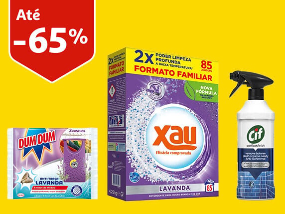Campanha Limpeza e Cuidado do Lar Auchan