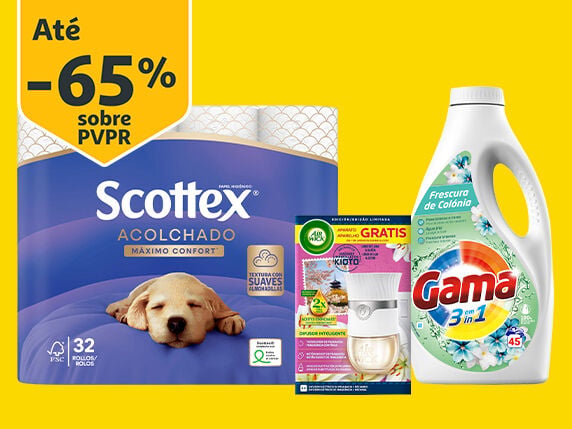 Campanha Limpeza e Cuidado do Lar Auchan