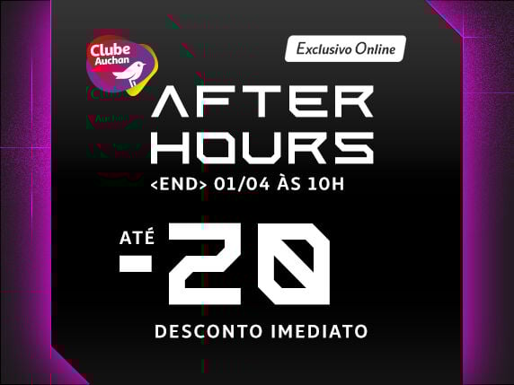 Campanha After Hours Auchan