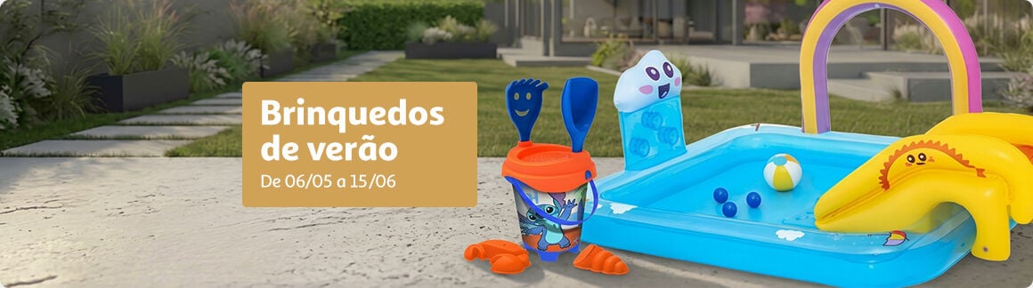 Brinquedos de Ver&atilde;o Auchan