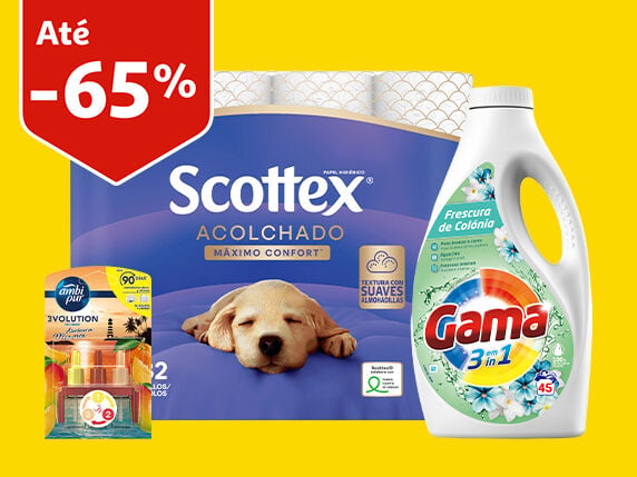 Campanha Limpeza e Cuidado do Lar Auchan
