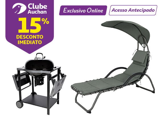 Campanha Mobili&aacute;rio de Jardim Auchan