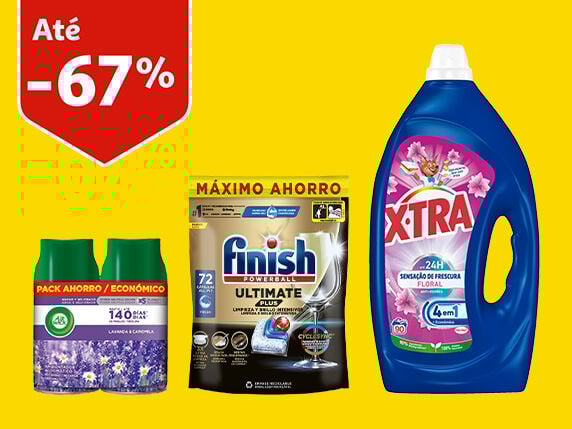 Campanha Limpeza e Cuidado do Lar Auchan