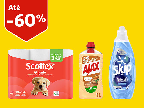 Campanha Limpeza e Cuidado do Lar Auchan