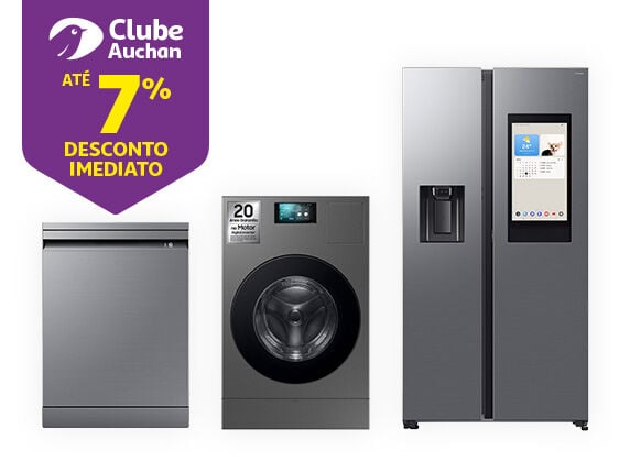 Campanha Eletrodom&eacute;sticos Samsung Auchan