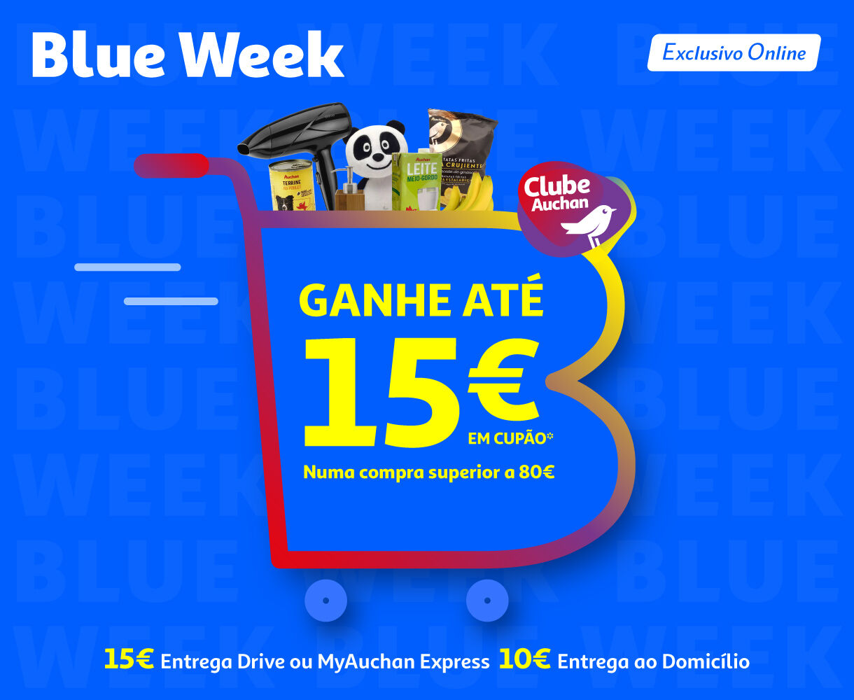 Campanha Blue Week Auchan