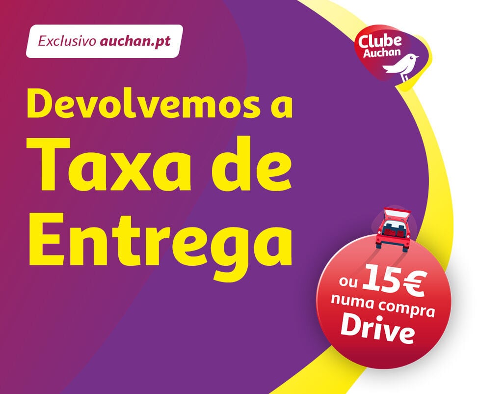Campanha Devolu&ccedil;&atilde;o Taxa de Entrega Auchan