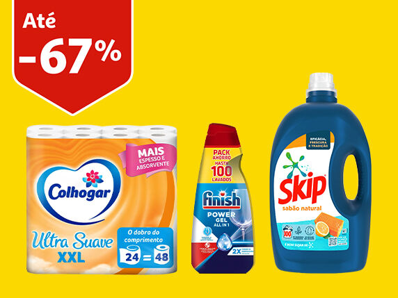 Campanha Limpeza e Cuidado do Lar Auchan