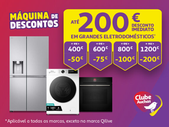 Campanha M&aacute;quina de Descontos Auchan