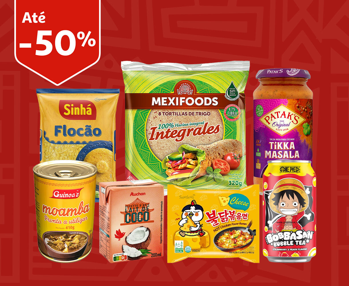 Campanha Sabores do Mundo Auchan