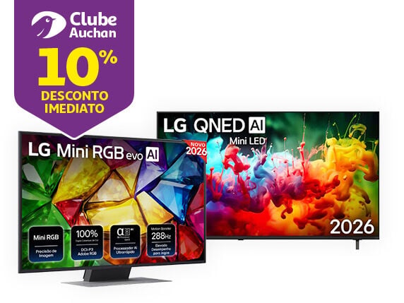 Campanha TVs LG Auchan