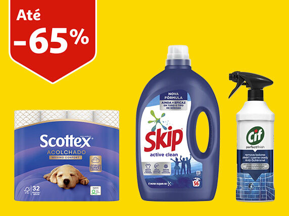 Campanha Limpeza e Cuidado do Lar Auchan