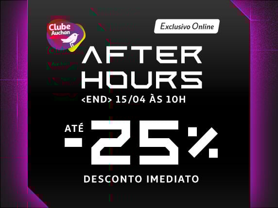 Campanha After Hours Auchan