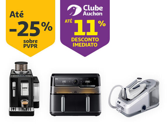 Campanha Sele&ccedil;&atilde;o de Pequenos Eletrodom&eacute;sticos Auchan