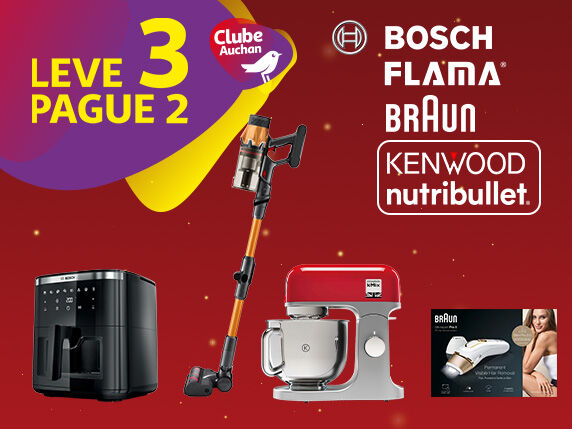Campanha Leve 3 Pague 2 Auchan