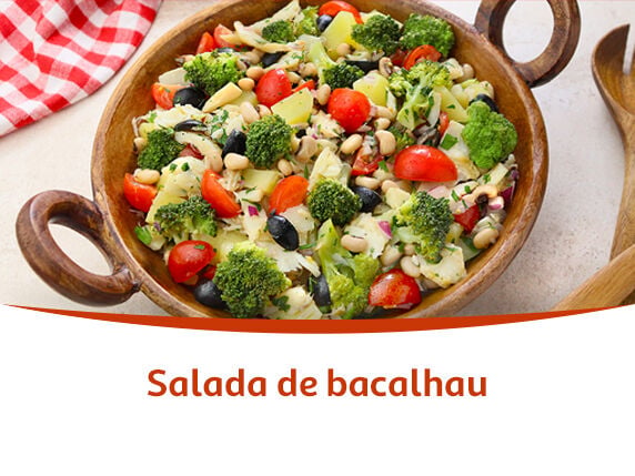 Salada de bacalhau