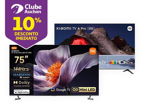 Campanha TVs Xiaomi Auchan