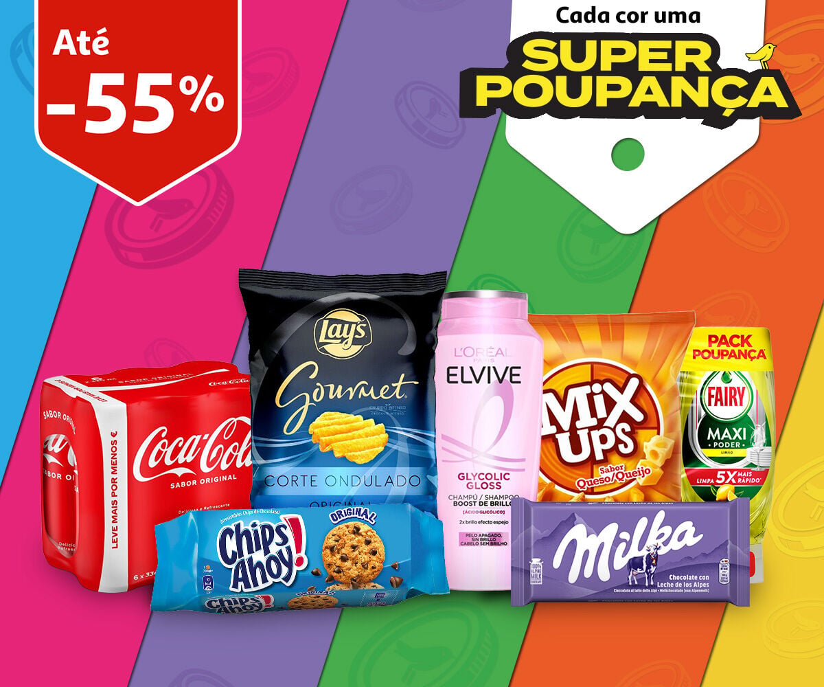 Campanha Poupan&ccedil;a Colorida Auchan