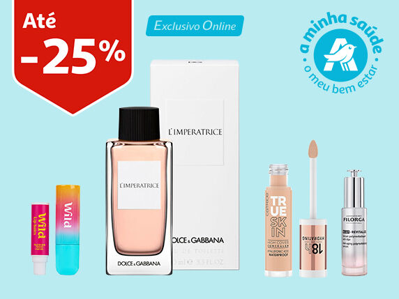 Campanha Dermocosm&eacute;tica e Maquilhagem SBE Auchan