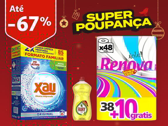 Campanha Limpeza e Cuidado do Lar Auchan