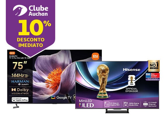 Campanha TVs Auchan