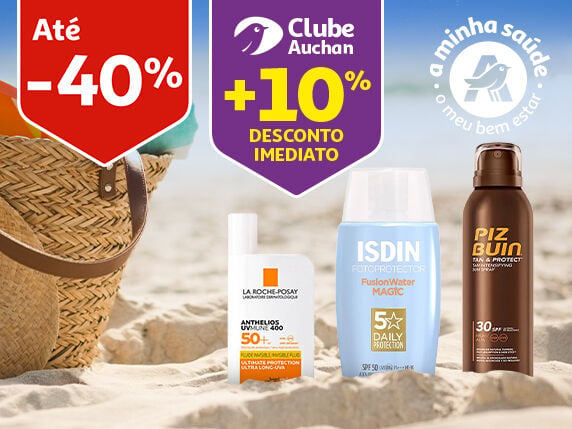 Campanha Sele&ccedil;&atilde;o de Prote&ccedil;&atilde;o Solar SBE Auchan