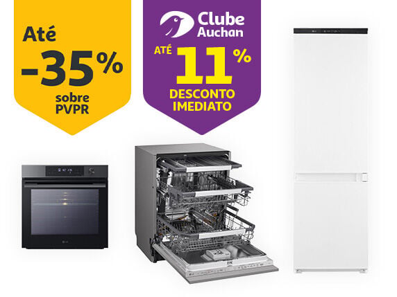 Campanha Sele&ccedil;&atilde;o de Encastre LG Auchan