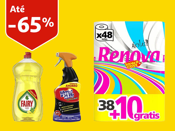 Campanha Limpeza e Cuidado do Lar Auchan