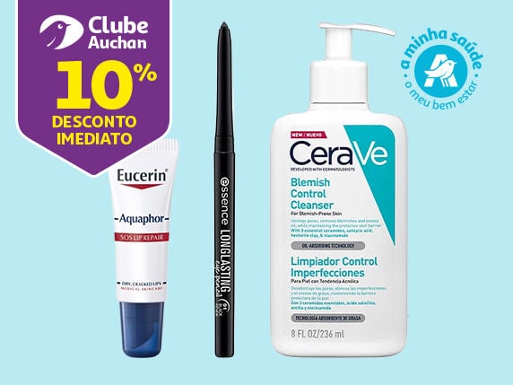 Campanha Dermocosm&eacute;tica e Maquilhagem SBE Auchan