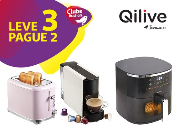 Campanha Leve 3 Pague 2 Qilive