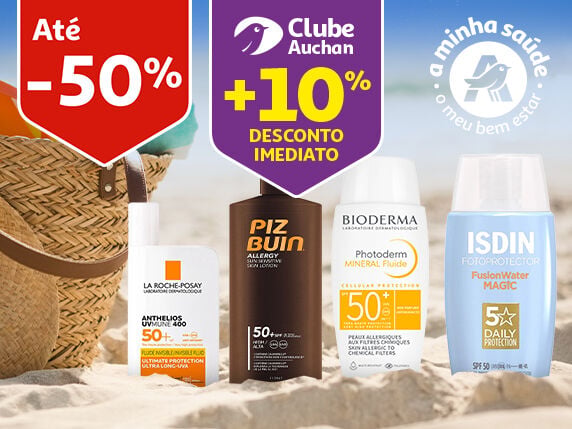 Campanha Sele&ccedil;&atilde;o de Prote&ccedil;&atilde;o Solar SBE Auchan
