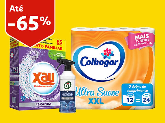 Campanha Limpeza e Cuidado do Lar Auchan