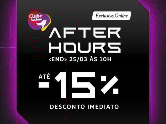 Campanha After Hours Auchan