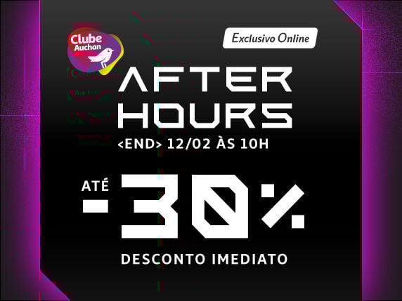 Campanha After Hours Auchan
