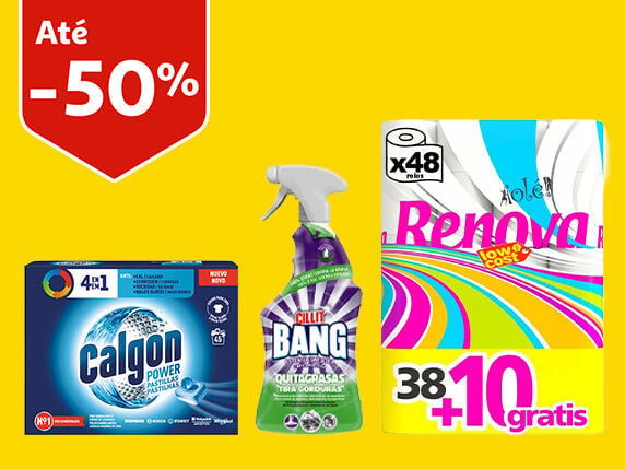 Campanha Limpeza e Cuidado do Lar Auchan