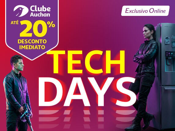 Campanha Tecnologia e Eletrodom&eacute;sticos Auchan