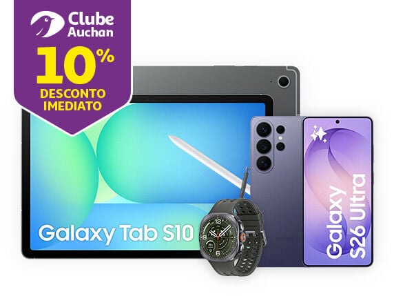 Campanha Sele&ccedil;&atilde;o Samsung Auchan