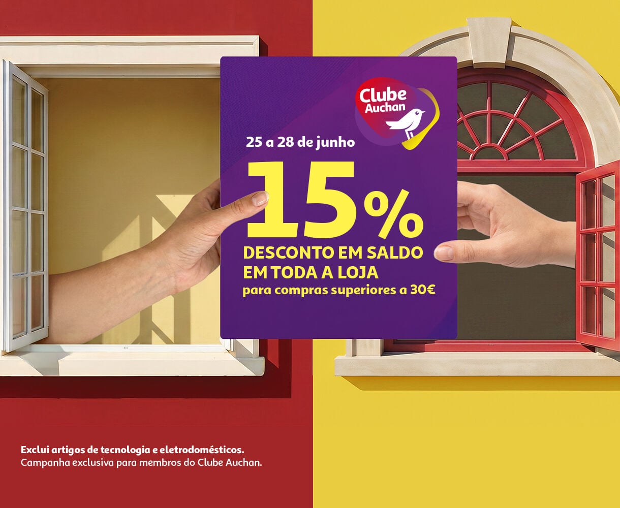 Campanha 15% em Saldo Auchan