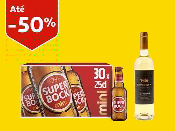 Campanha bebidas Auchan