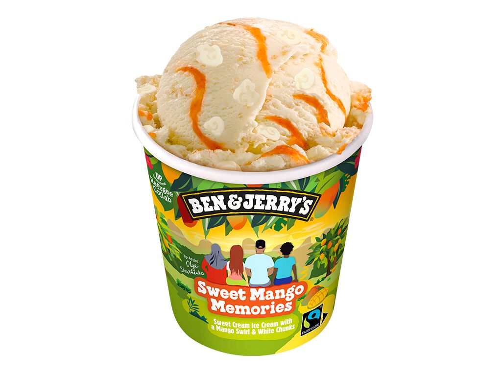 GELADO BEN & JERRY'S SWEET MANGO 465ML image number 0