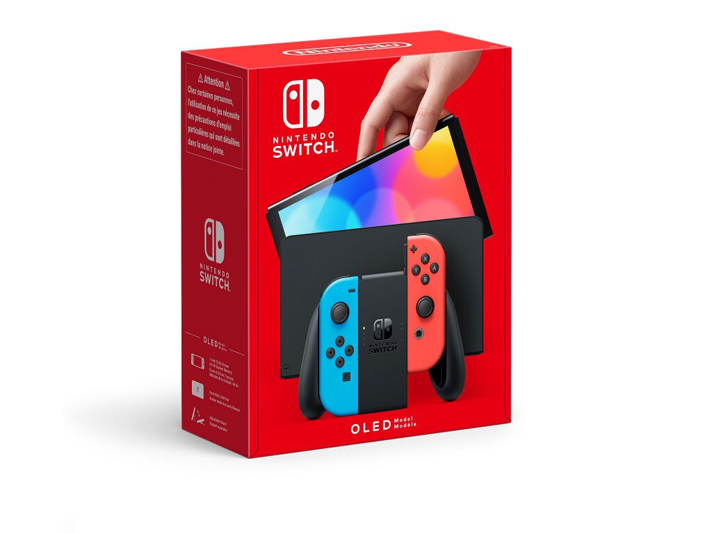 CONSOLA NINTENDO SWITCH (OLED) N&Eacute;ON image number 0