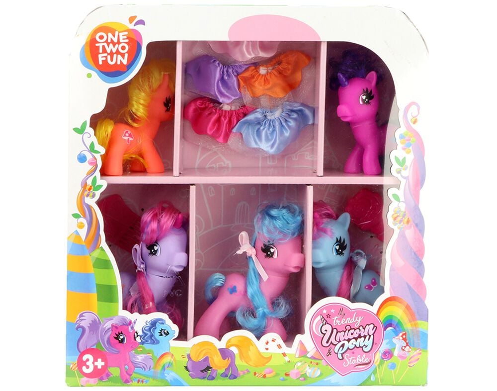 UNIC&Oacute;RNIOS E P&Oacute;NEIS ONE TWO FUN