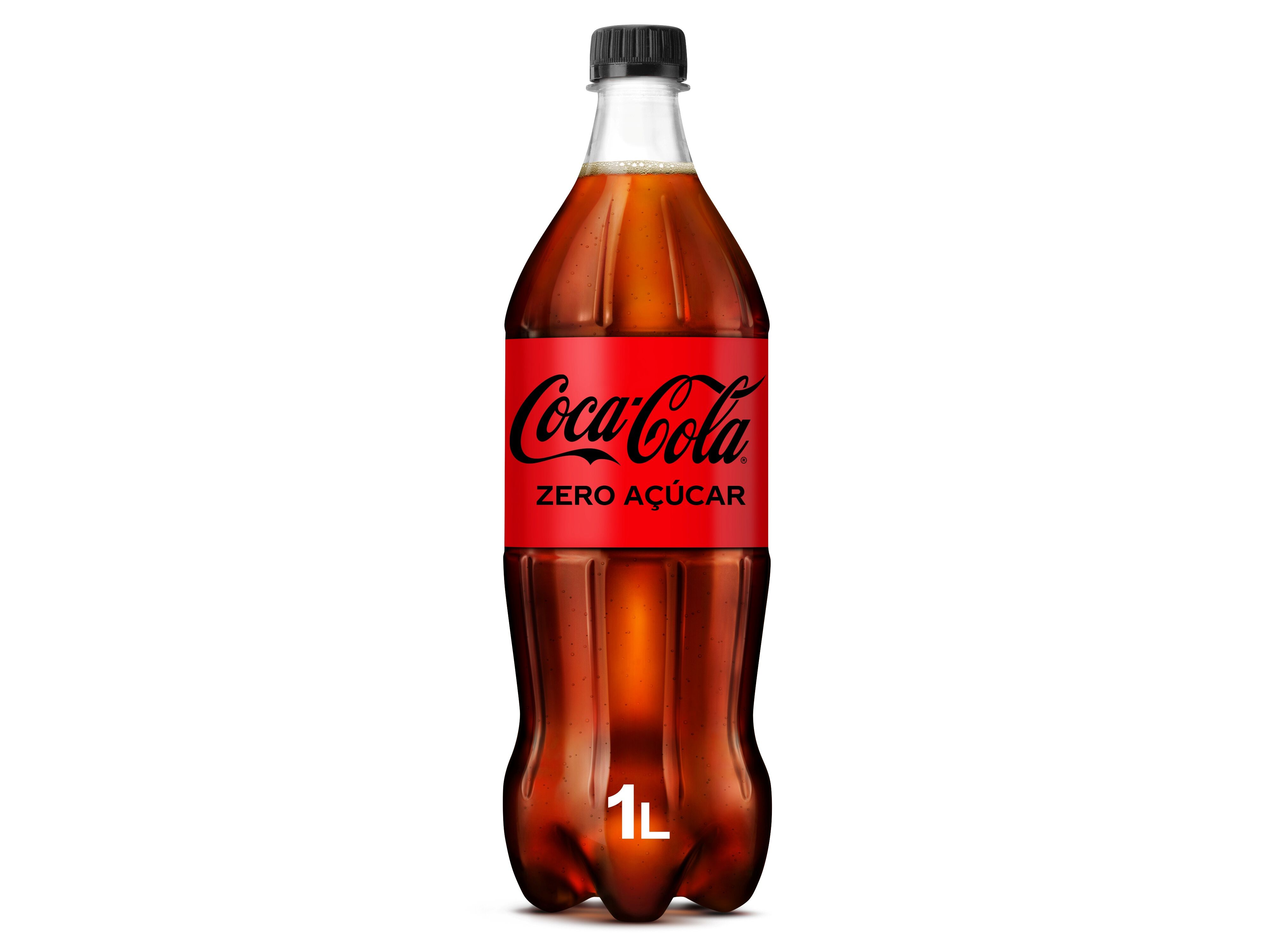 REFRIGERANTE COM G&Aacute;S COCA-COLA ZERO A&Ccedil;&Uacute;CAR 1L (SDR)