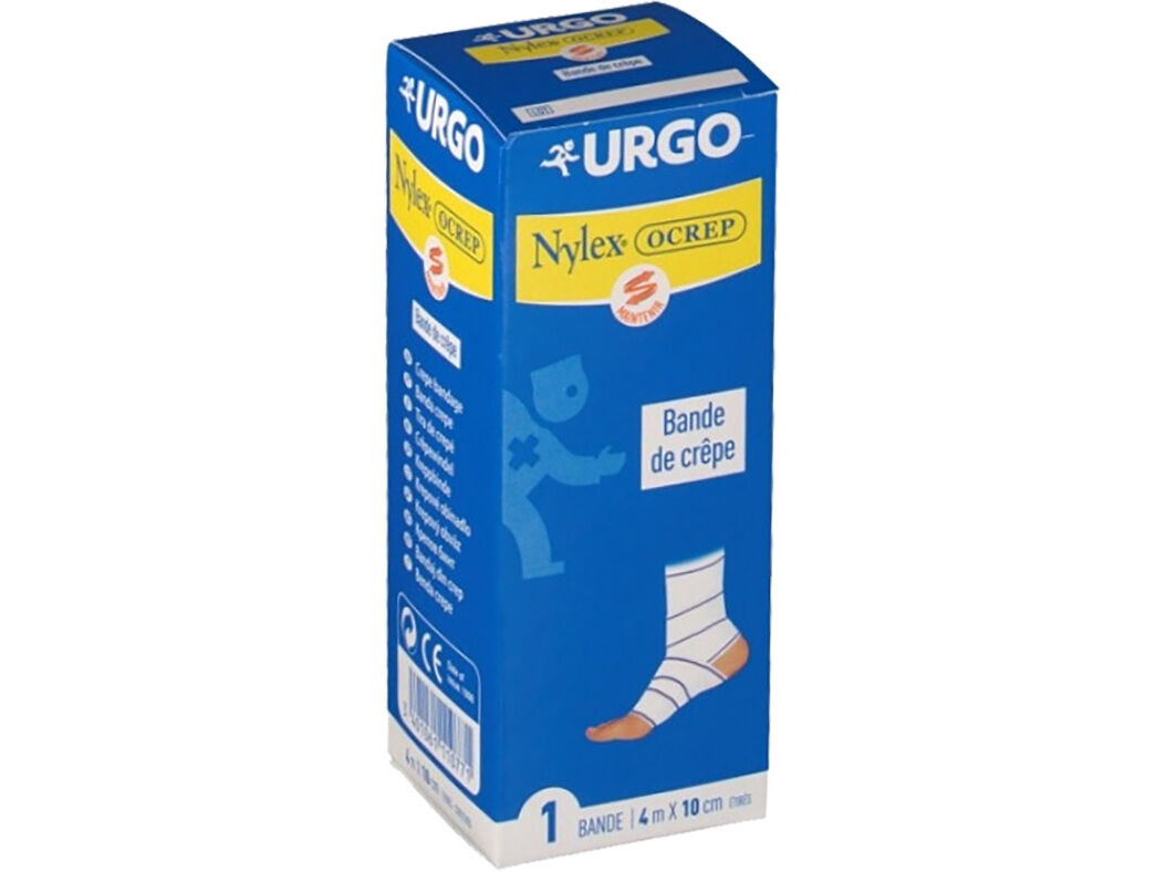LIGADURA URGO NYLEX CREPE 4X10CM image number 0